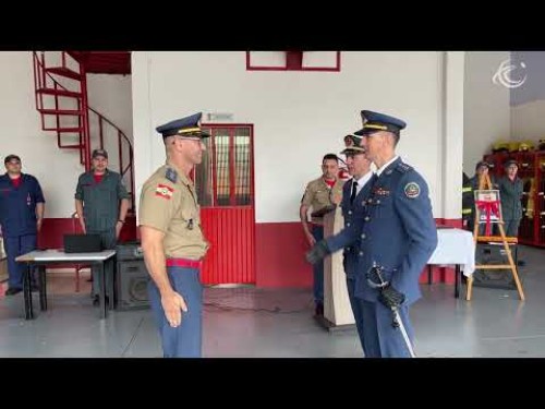 Dionísio Cerqueira - Corpo de Bombeiros recebe novo comandante