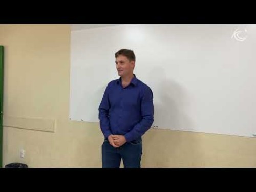 Presidente da Câmara de vereadores de Dionísio Cerqueira  visita escola para celebrar o Dia Nacional da Educação Legislativa