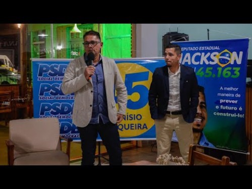 Com a presença de familiares e amigos, Jackson Lucian lança oficialmente sua campanha à Deputado Estadual