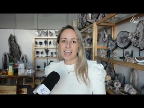 Empório Ametista pedras preciosas inaugura loja física no município