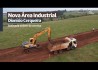 Ordem de serviço é assinado pelo executivo para o início das obras no novo parque industrial